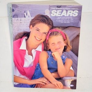 Vintage 1993 Spring Summer Annual Sears Catalog Last Printed Issue